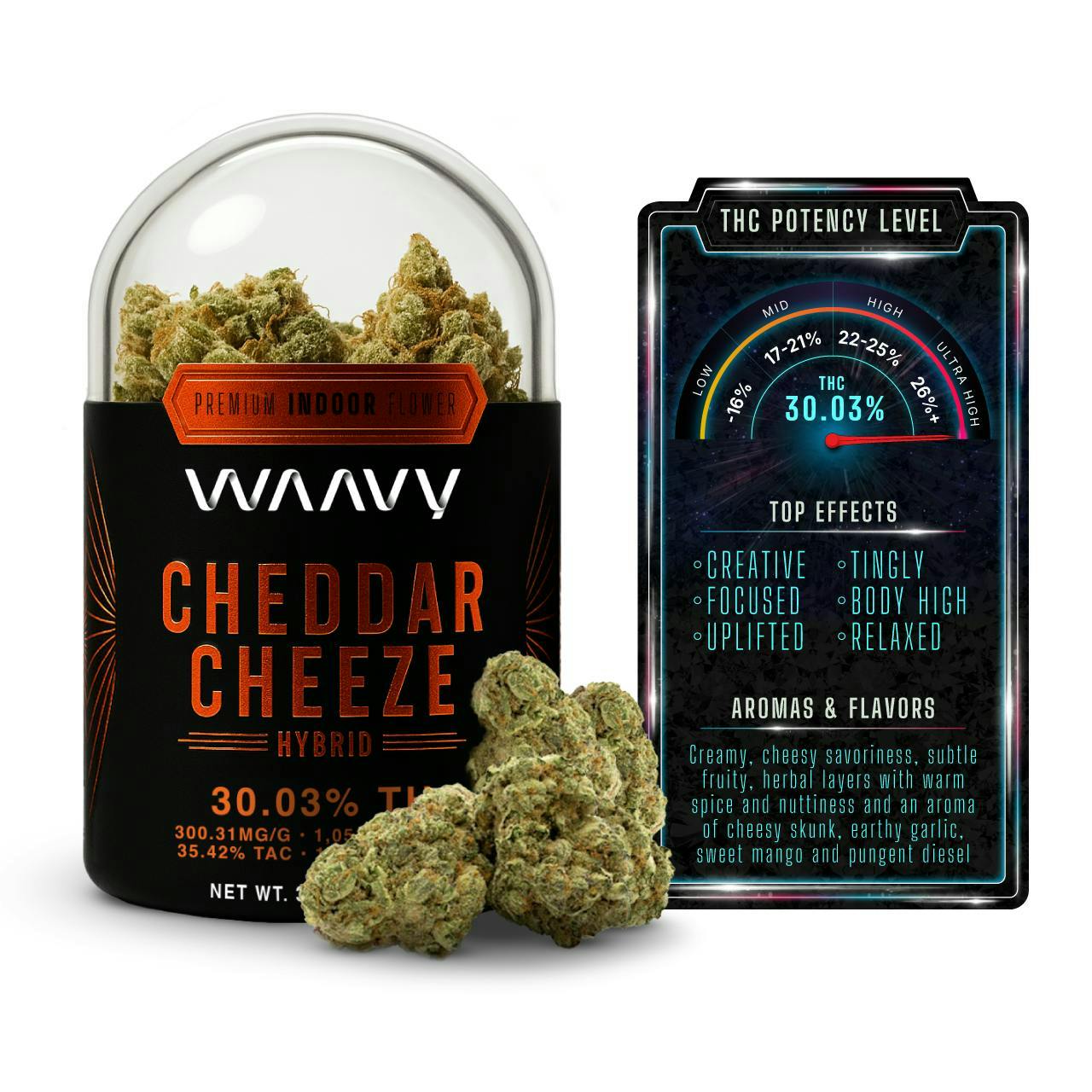 Cheddar Cheeze | Indoor Flower | 3.5g
