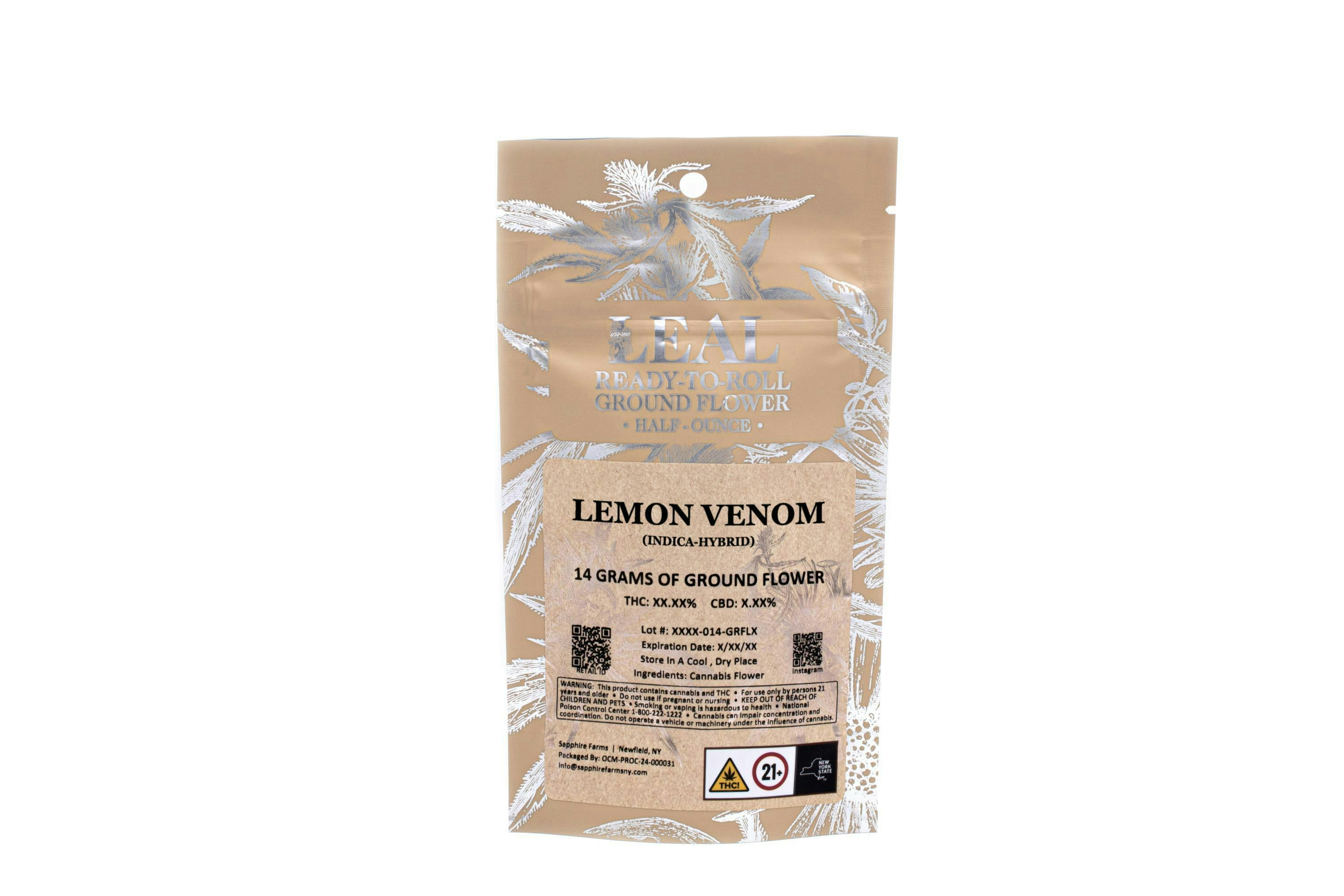 Lemon Venom | Ground Flower | 14g