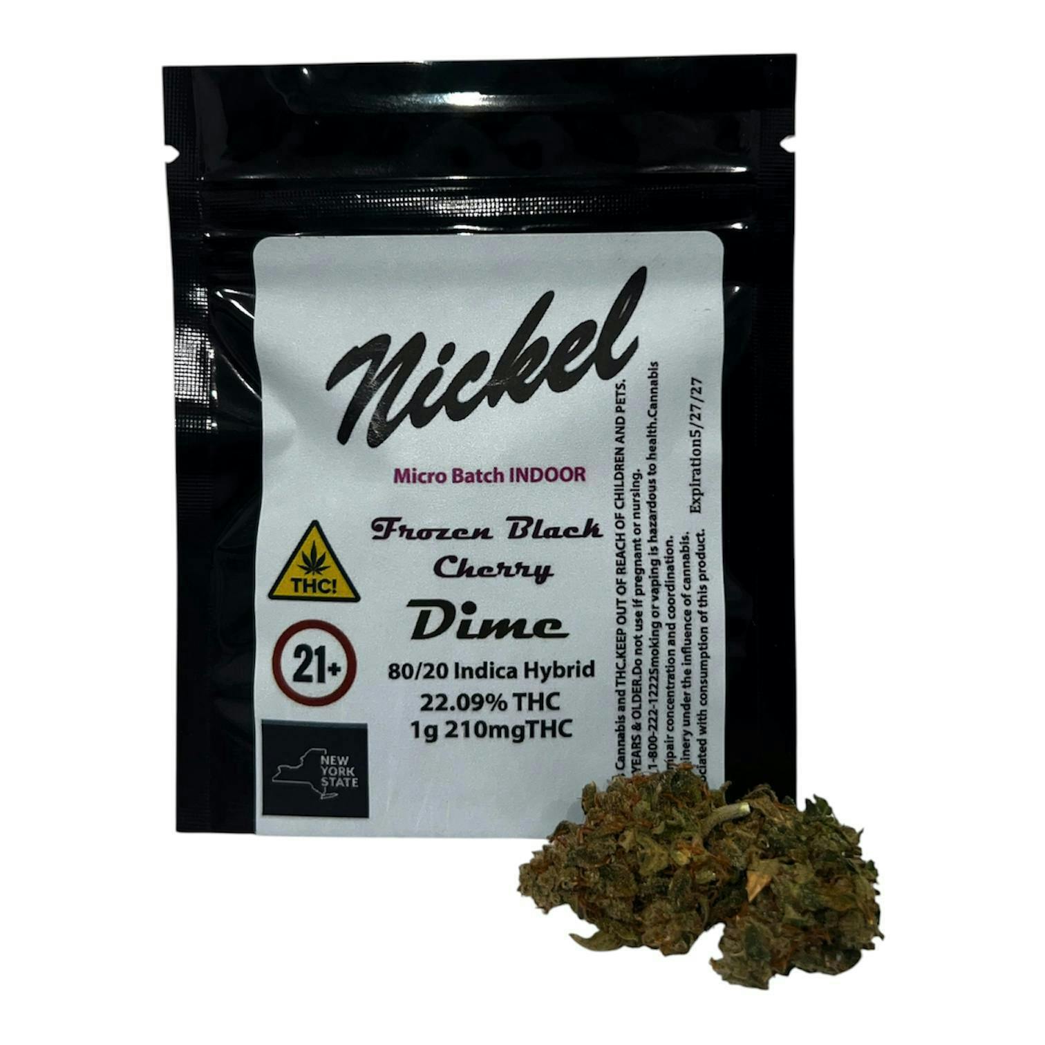 Frozen Black Cherry | Indoor Flower | 1g (Micro Grower) at Happy Days Cannabis Dispensary & Delivery