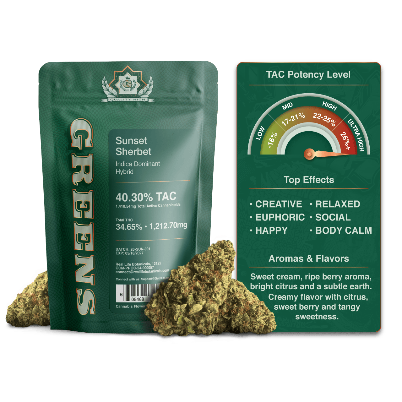 Sunset Sherbert | Flower | 3.5g