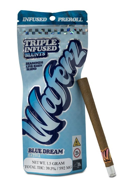 Blue Dream | Triple Infused Glass Tip Blunt | 1.5g