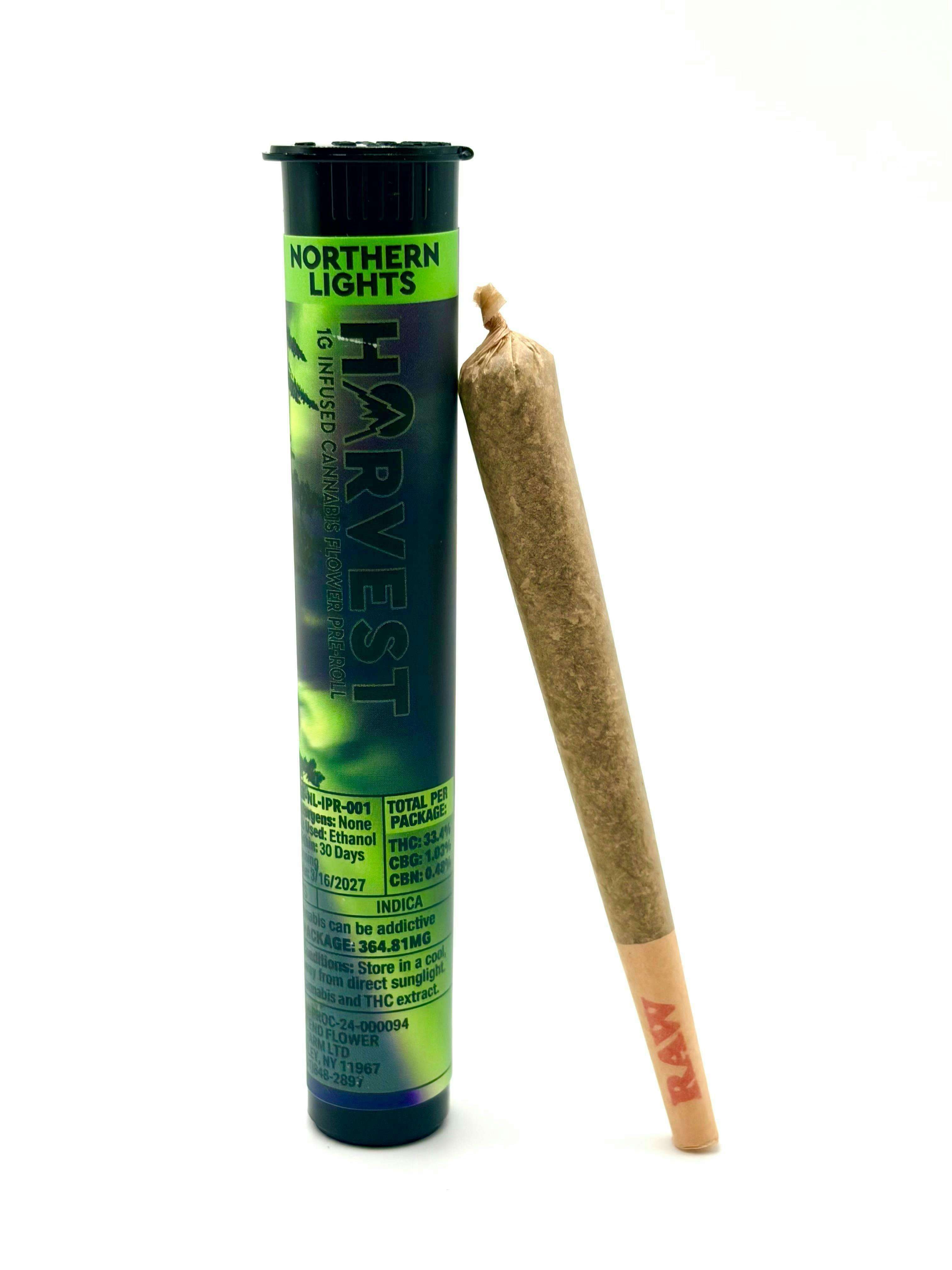 Northern Lights | 1g Infused Pre Roll