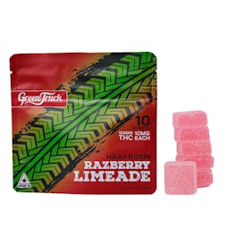 Green Truck - Razzberry Limeade Hash Rosin Gummies