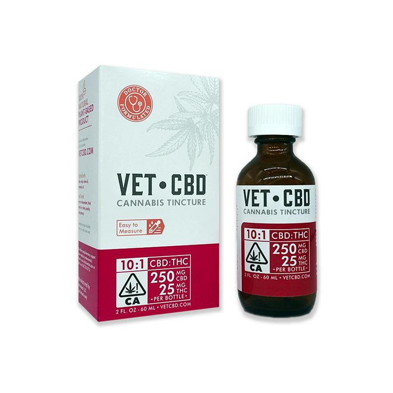 Vet CBD 10:1 Tincture 60ml 250mg