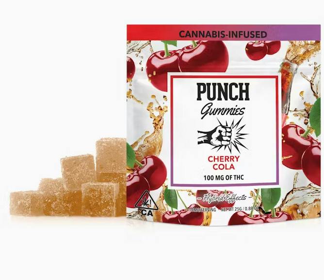 Punch Edibles Cherry Cola Gummies 100mg