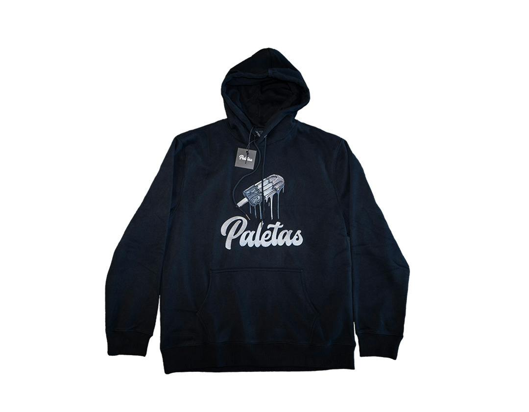 Paletas Black/Gray Logo Pullover Hoodie (Medium)