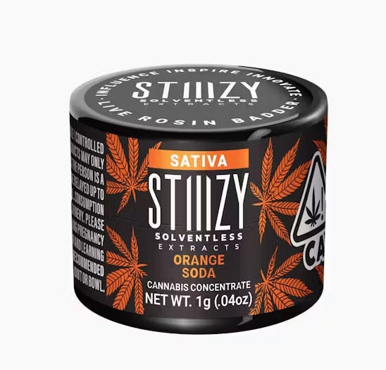 Stiiizy Orange Soda Live Rosin Badder 1g