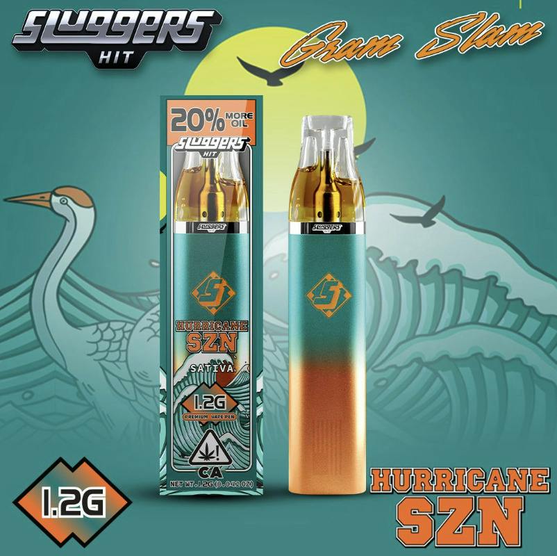 Sluggers Hit Hurricane SZN Sativa AIO 1.2g
