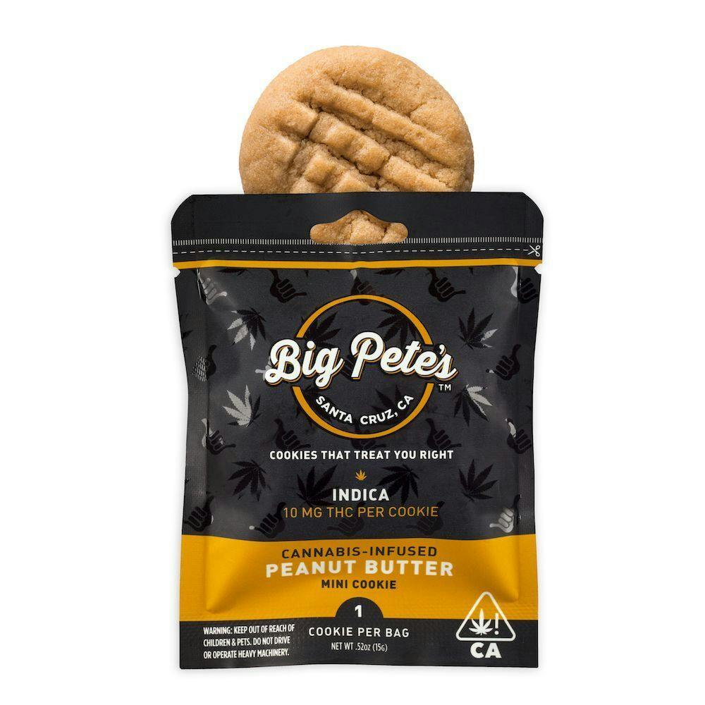 Big Pete's: Big Pete's Peanut Butter Extra Strength Single Indica Cookie 100mg