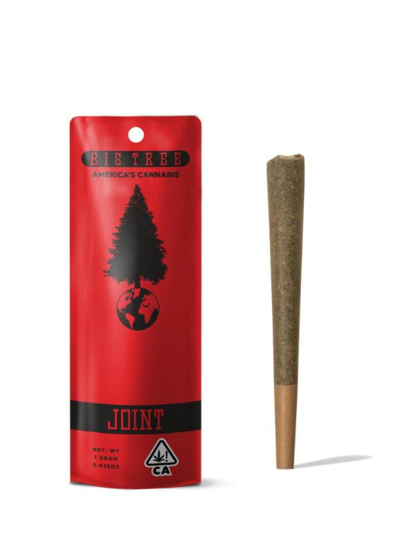 Big Tree Black Cherry OG Indica Preroll 1g