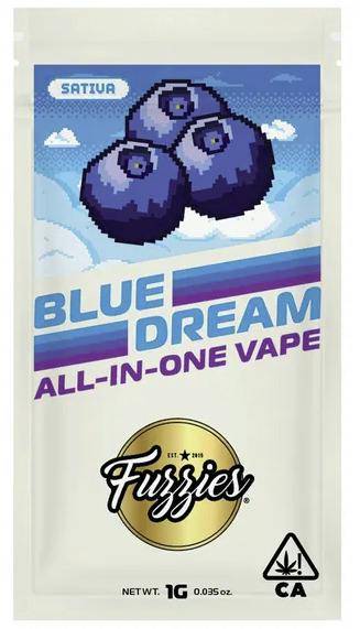 Fuzzies Blue Dream Sativa AIO 1g