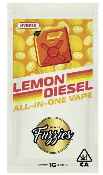 Fuzzies Lemon Diesel Hybrid AIO 1g