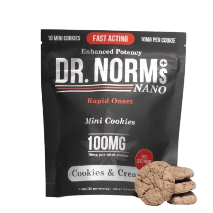 Cookies & Cream Fast-Acting Nano 10mg Cookies