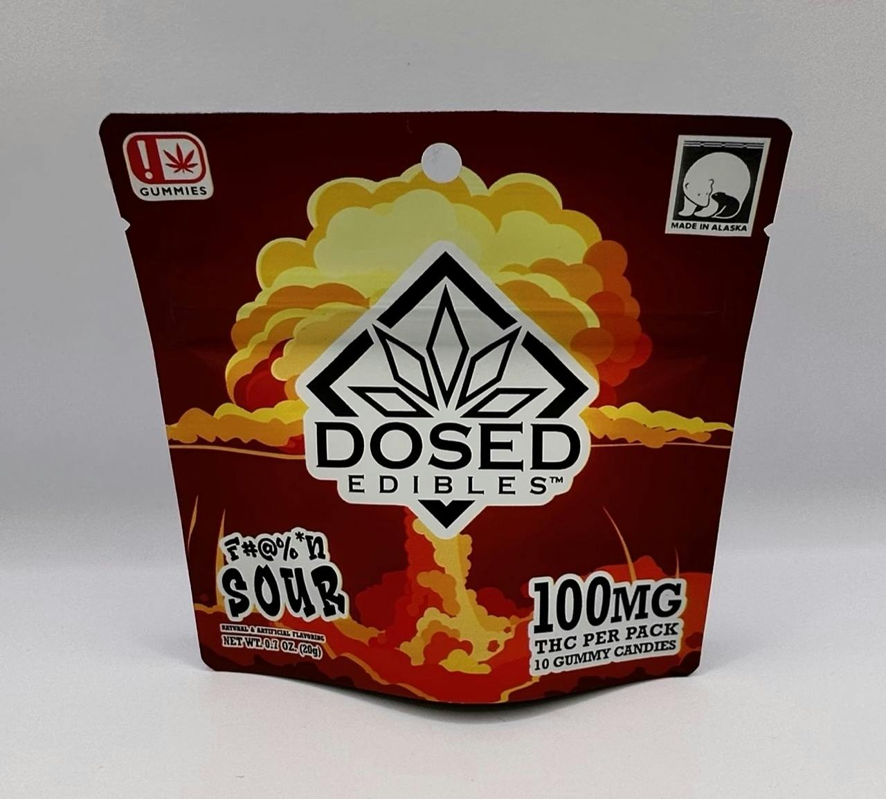 DE, F*&K'n Sour Gummy, 10pk (100mg)