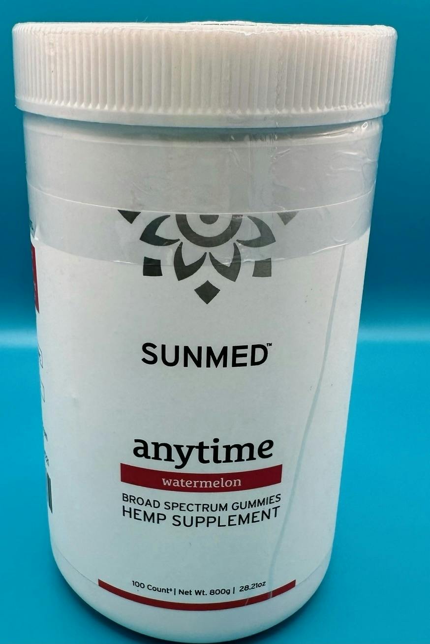 SUN, Watermelon Gummy, BS, 100ct, 2500 mg