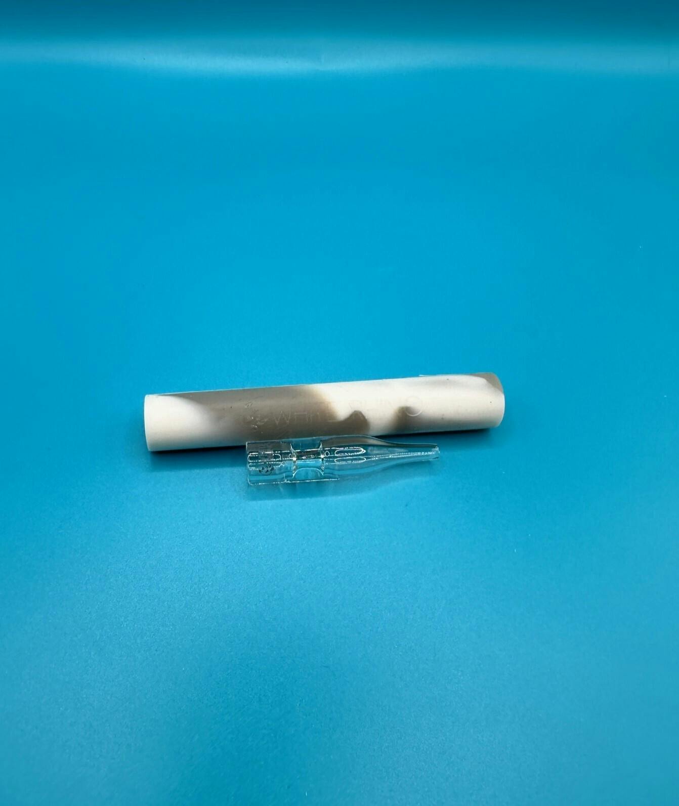 Flip Chillum and Straw, 5.5" - color and designs may vary