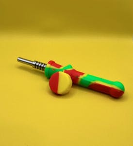 HMI, Silicone Honey Straw w/Titanium Tip