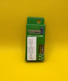 C, Berry Shortpop, cartridge 1g