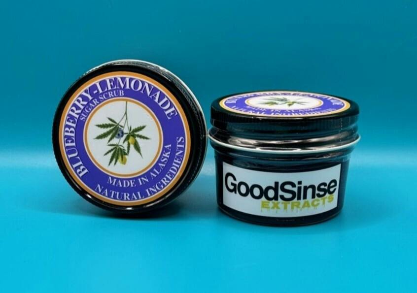 GSE, Blueberry Lemon Sugar Scrub 843mg