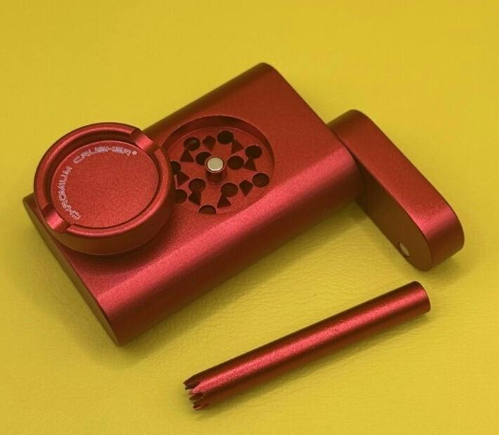HMI, Chromium Crusher Aluminum Dugout/Grinder Combo - colors may vary