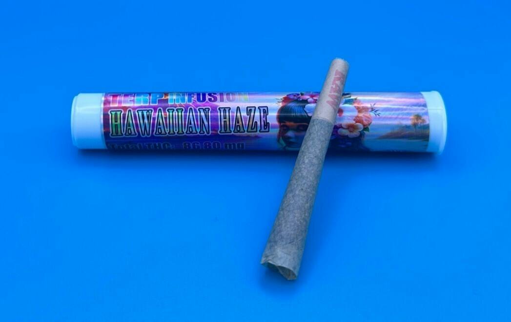 RR, Hawaiian Haze, Baller Joint Terp Infused, 0.5g - Hybrid at The Knotty Puffin