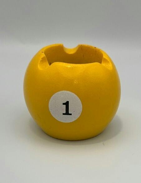 T, Cue Ball ashtray -