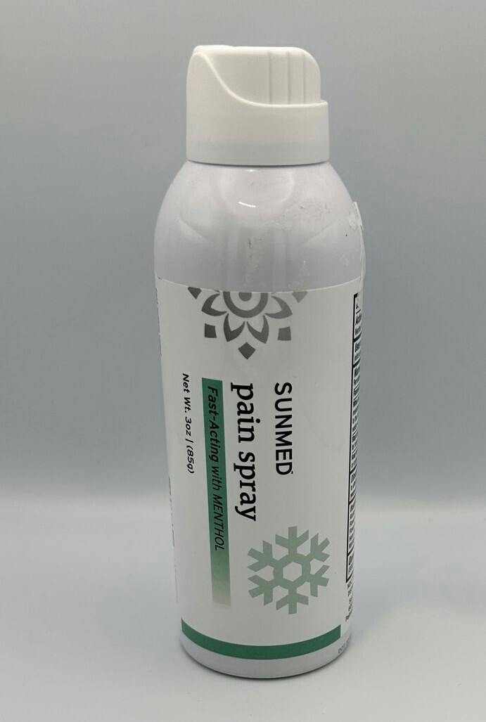 Sun, Menthol Pain Spray, 3oz -