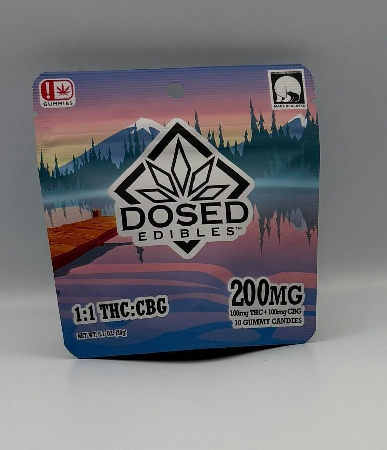DE, Gummy, 100mg THC + 100mg CBG