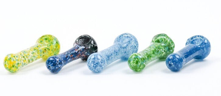 Luv, 4.5" Spoon Pipe - assorted colors at The Knotty Puffin