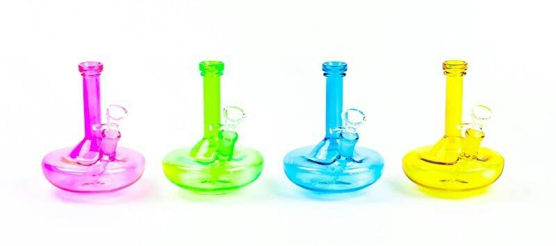 LUV, SrEEL 6" Wide Base UFO Bong