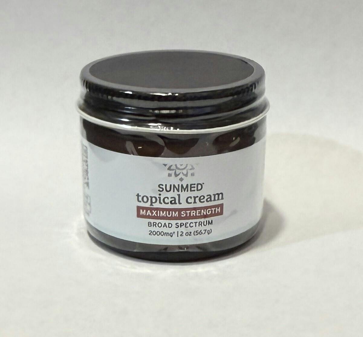 Sun, Topical Cream, BS, 2000mg -