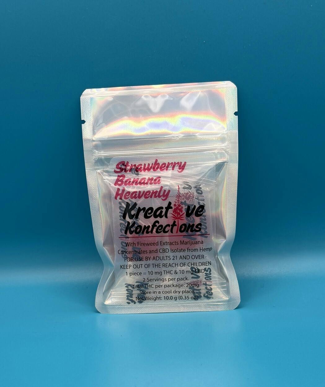 KK, Strawberry Banana, 20 mg - Hybrid