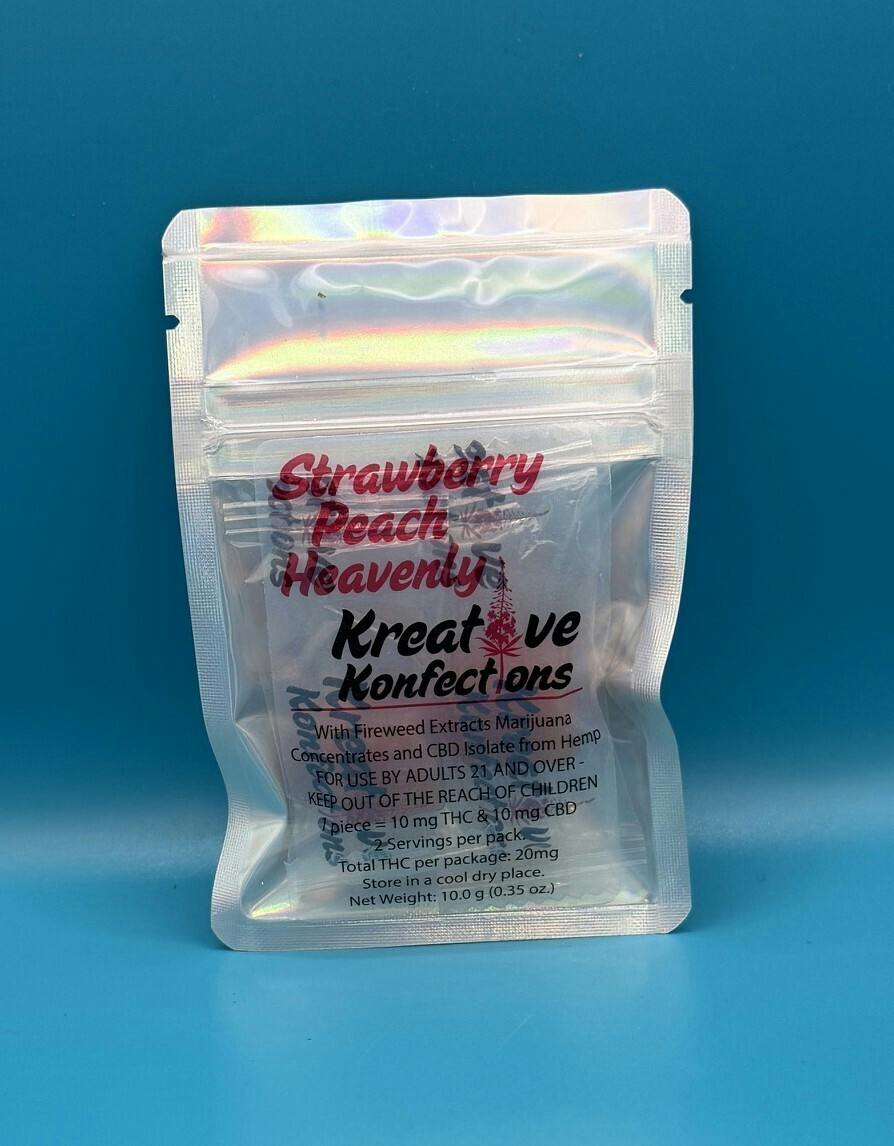 KK, Strawberry Peach, 20 mg - Indica