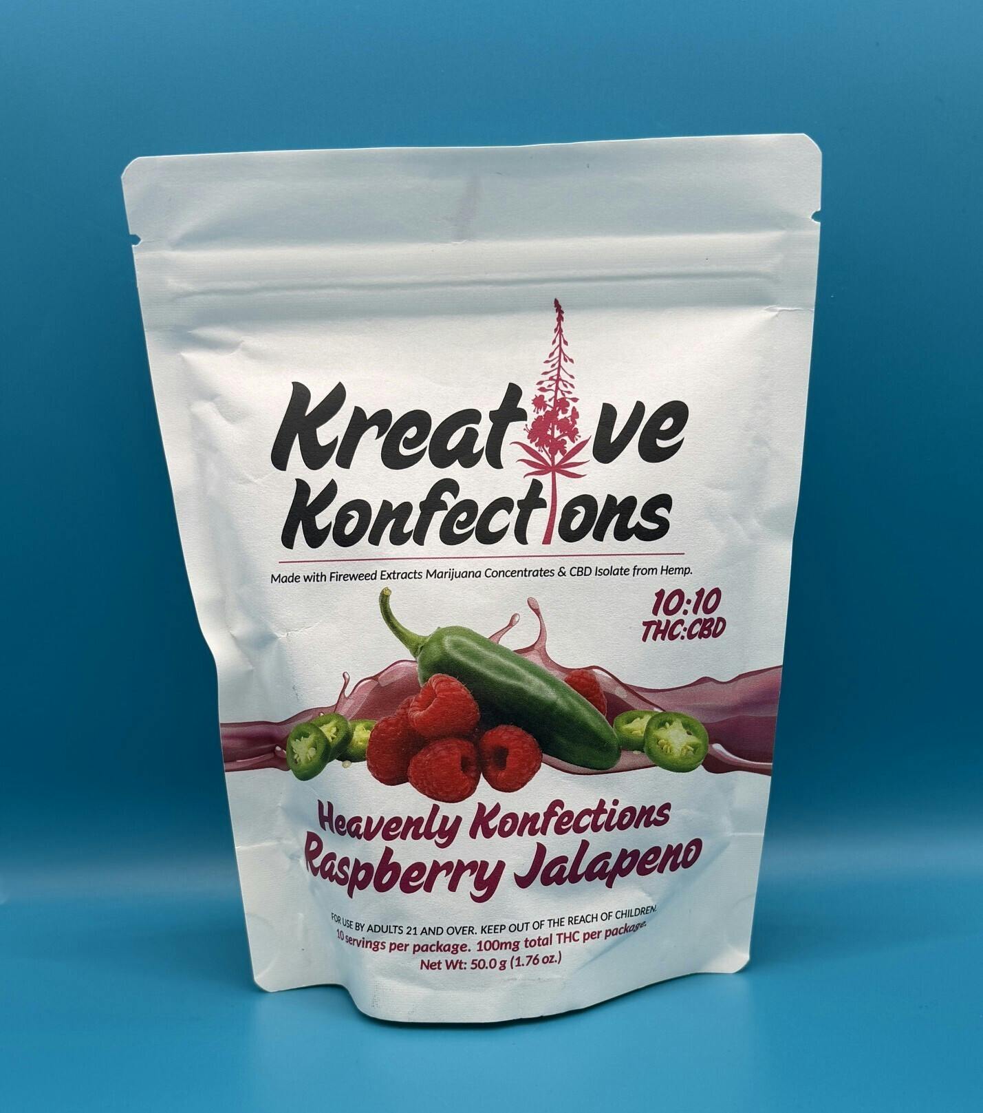 KK, Raspberry Jalapeno, 10pk - Hybrid