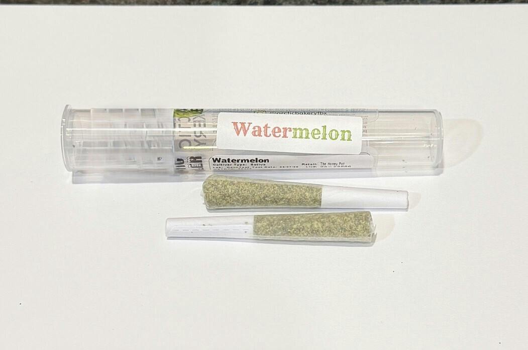 AB, Watermelon, Arctic Cooler, 0.5g pre-roll, 2pack - Hybrid