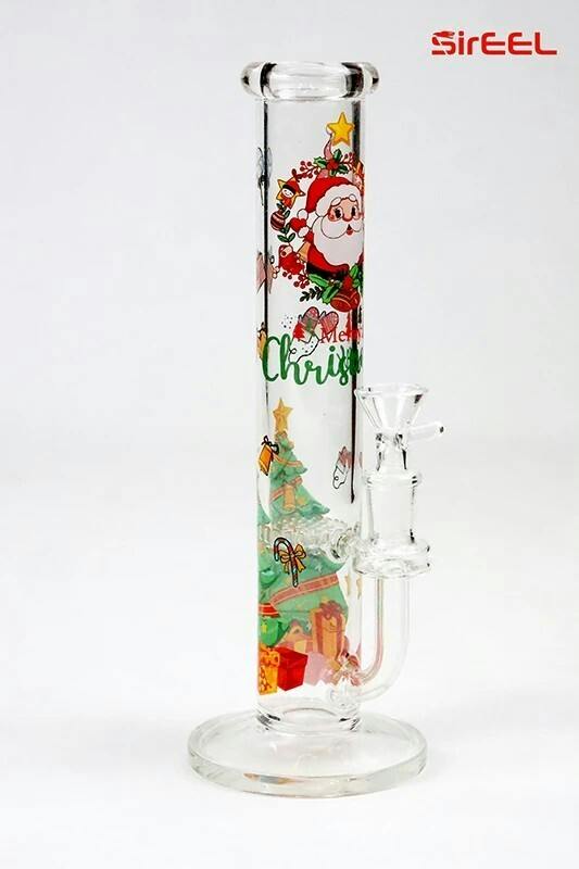 LUV, SirEEL 10" Holiday Tube Bong