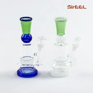 LUV, SirEEL 9" Honeycomb Ball Flare Mouth Bong