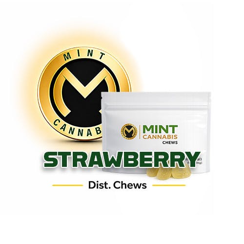 Mint Cannabis - Distillate Chews - Strawberry