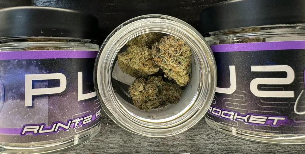 Plu2o Runtz BX1 - 3.5g Flower Jar Premium RUNTZ BX1