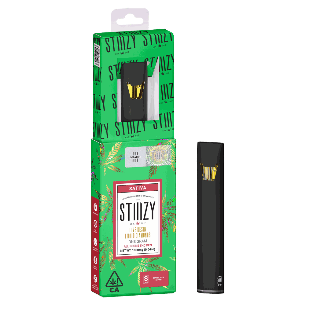 STIIIZY Hawaiian Snow All In One Liquid Diamonds Live Resin 1g