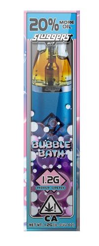 Sluggers Vape - 1.2g - Indica - Bubble Bath AIO 1.2g