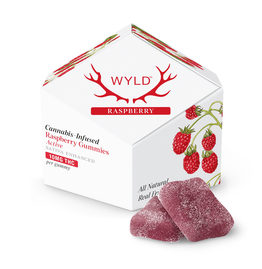 Wyld: WYLD Raspberry Gummies Gummies Raspberry