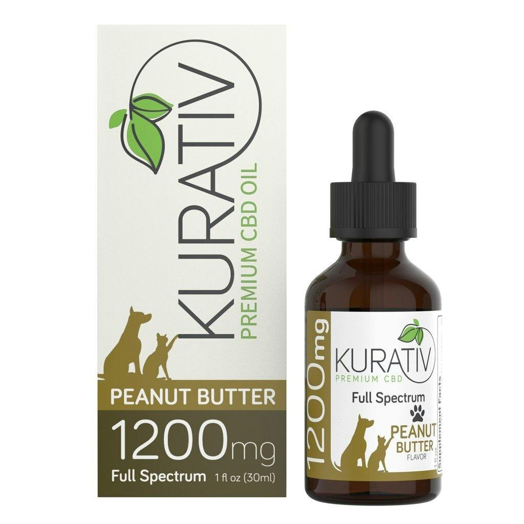 CBD PET PEANUT BUTTER TINCTURE 1200MG