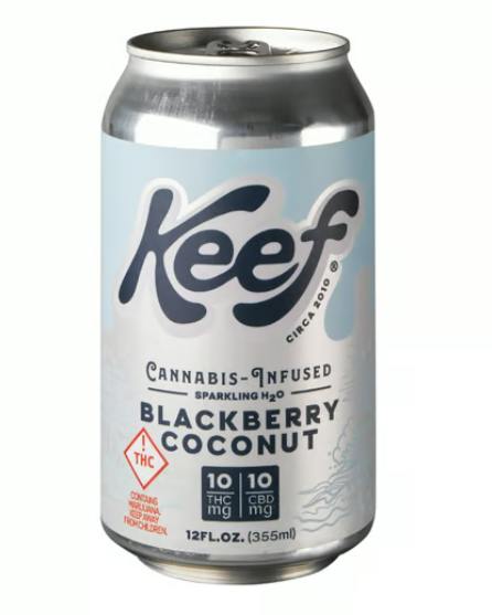 BLACKBERRY COCONUT 1:1 SPARKLING WATER 20MG