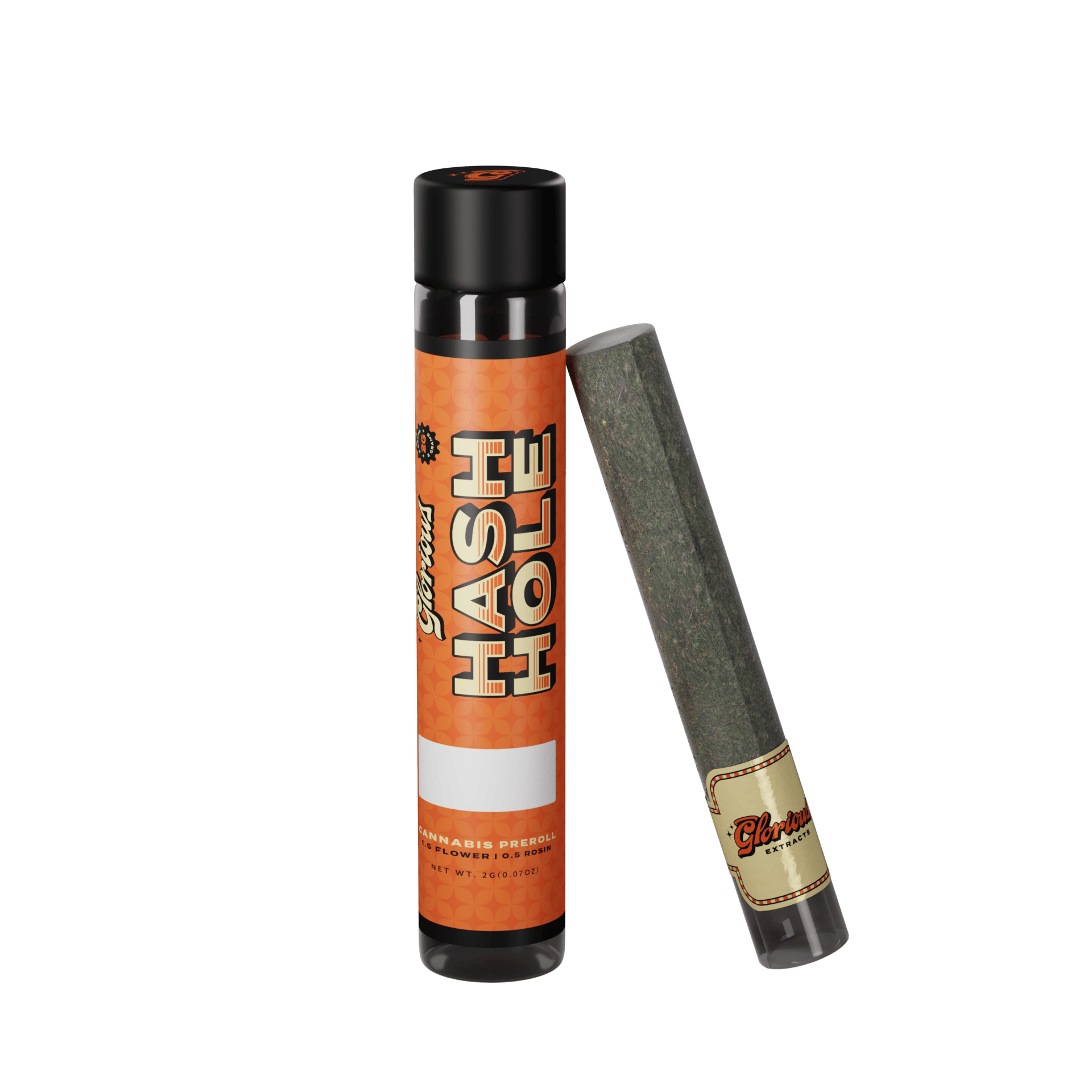 HIPPIE CRASHER X WHITE RONTZ HASH HOLE 2G