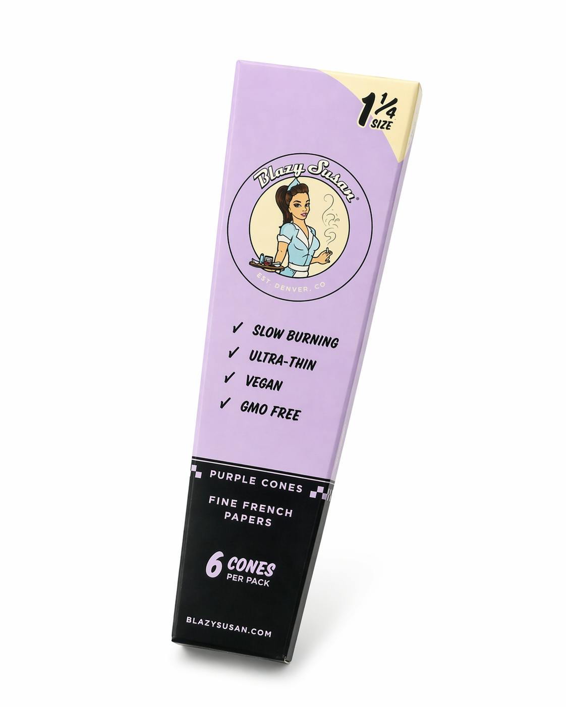 BLAZY SUSAN 1 1/4 CONES 6PK
