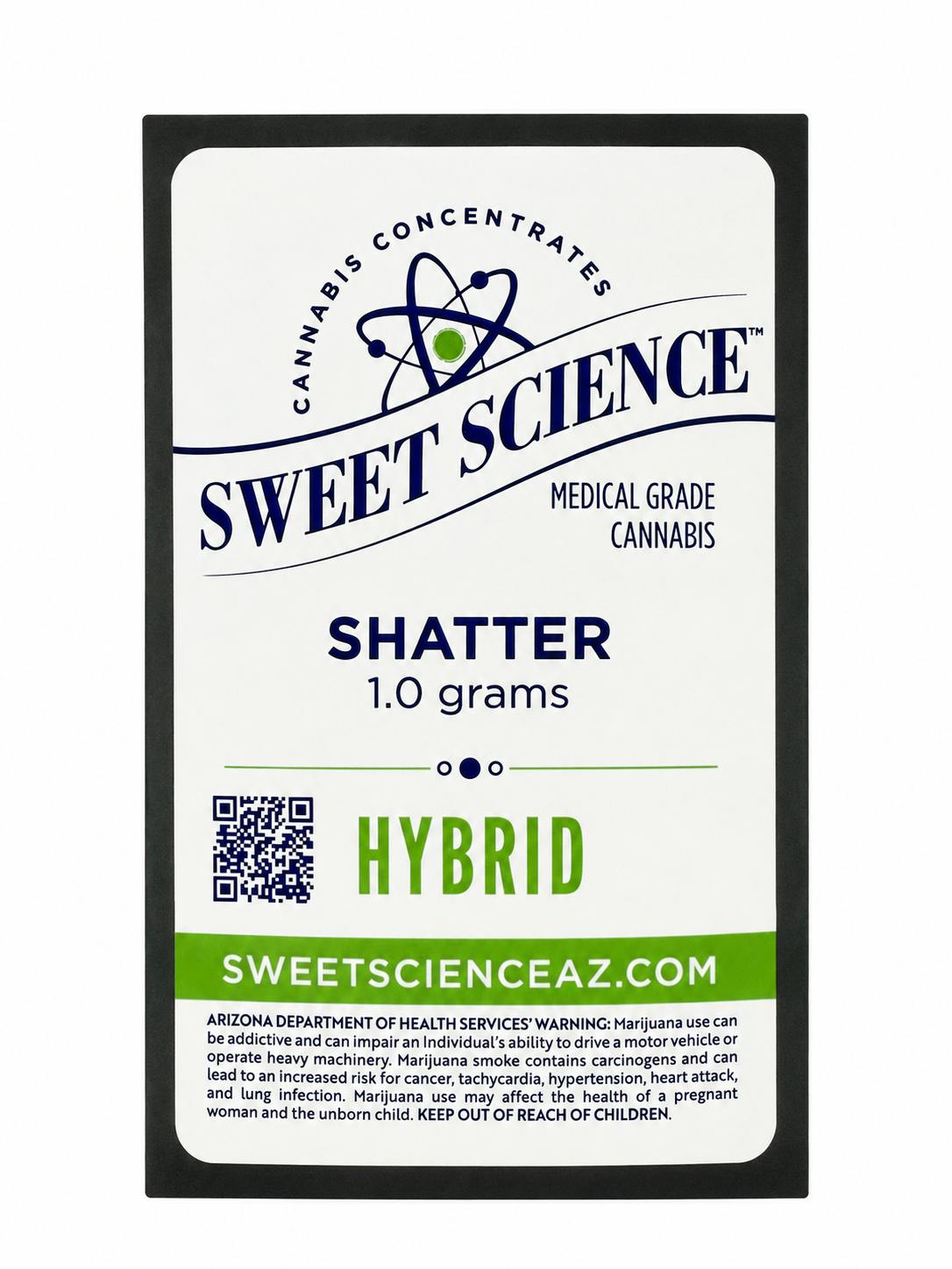 WHITE WIDOW SHATTER 1G