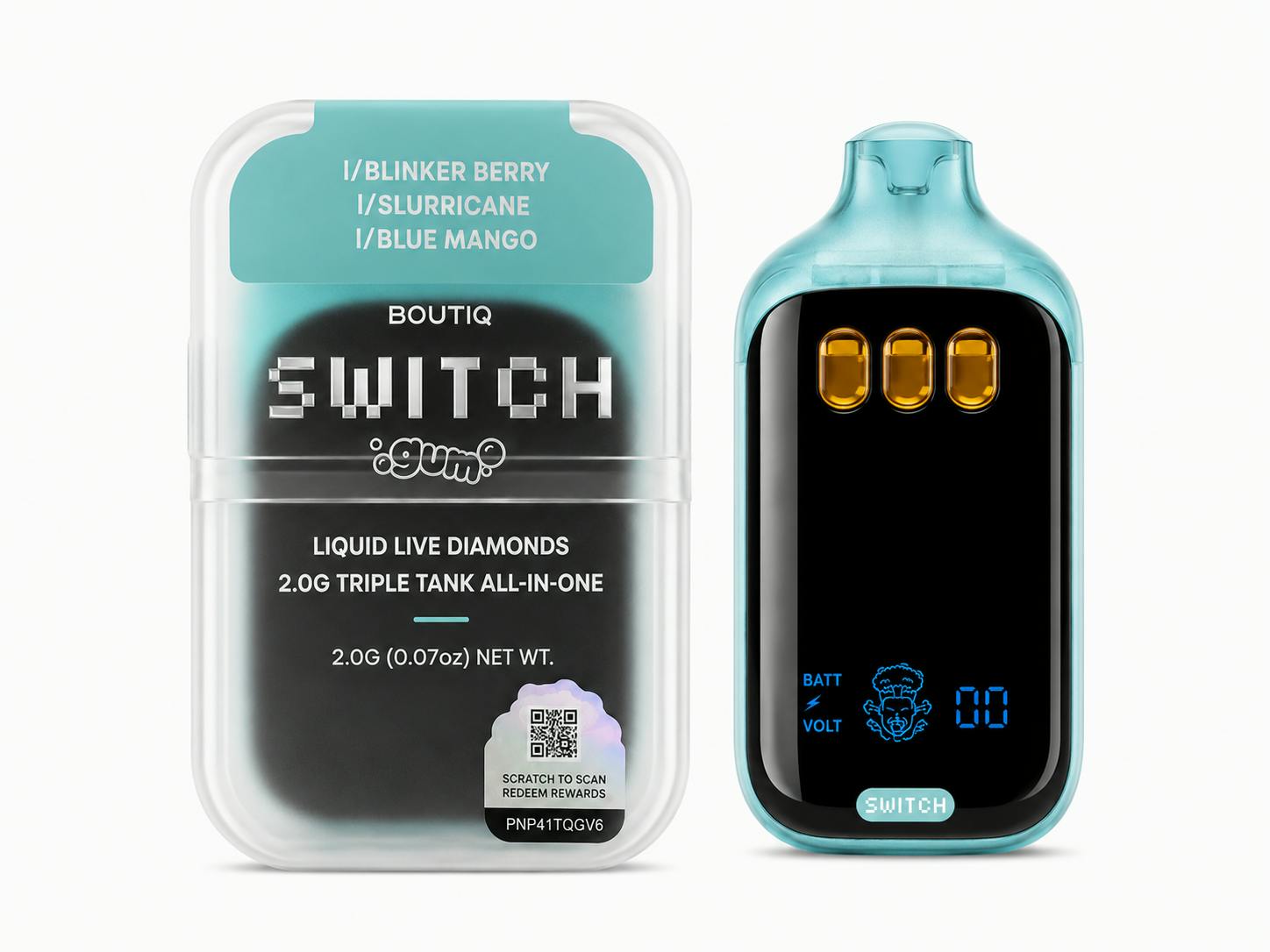 SWITCH AIO BLINKER BERRY/SLURRICANE/BLUE MANGO 2G