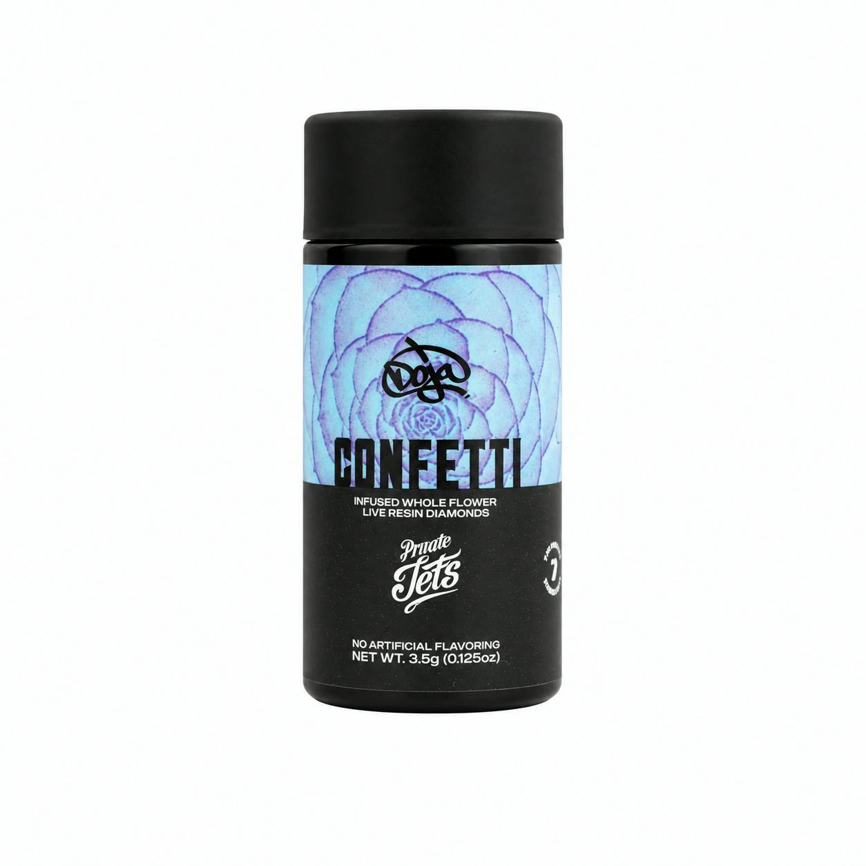 CONFETTI PRIVATE JETS INFUSED 5PK
