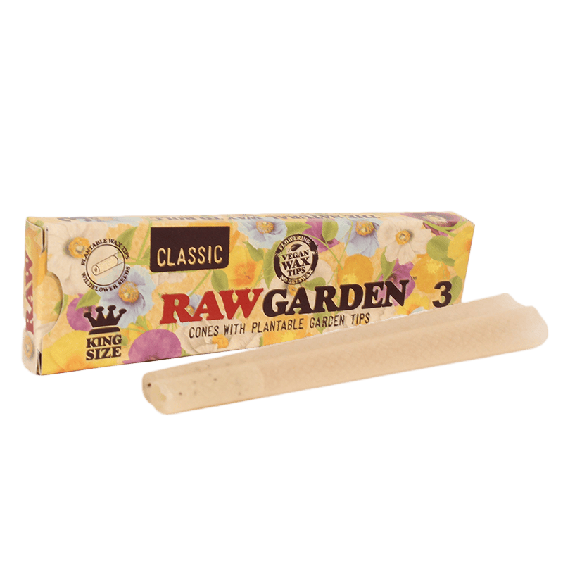 RAW GARDEN KING SIZE 3PK
